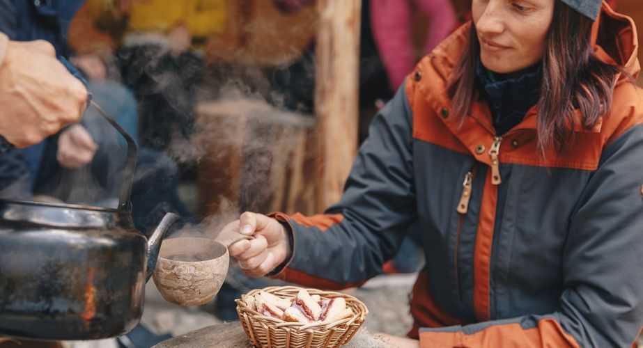 Buitenlunch Zweden groepsreis